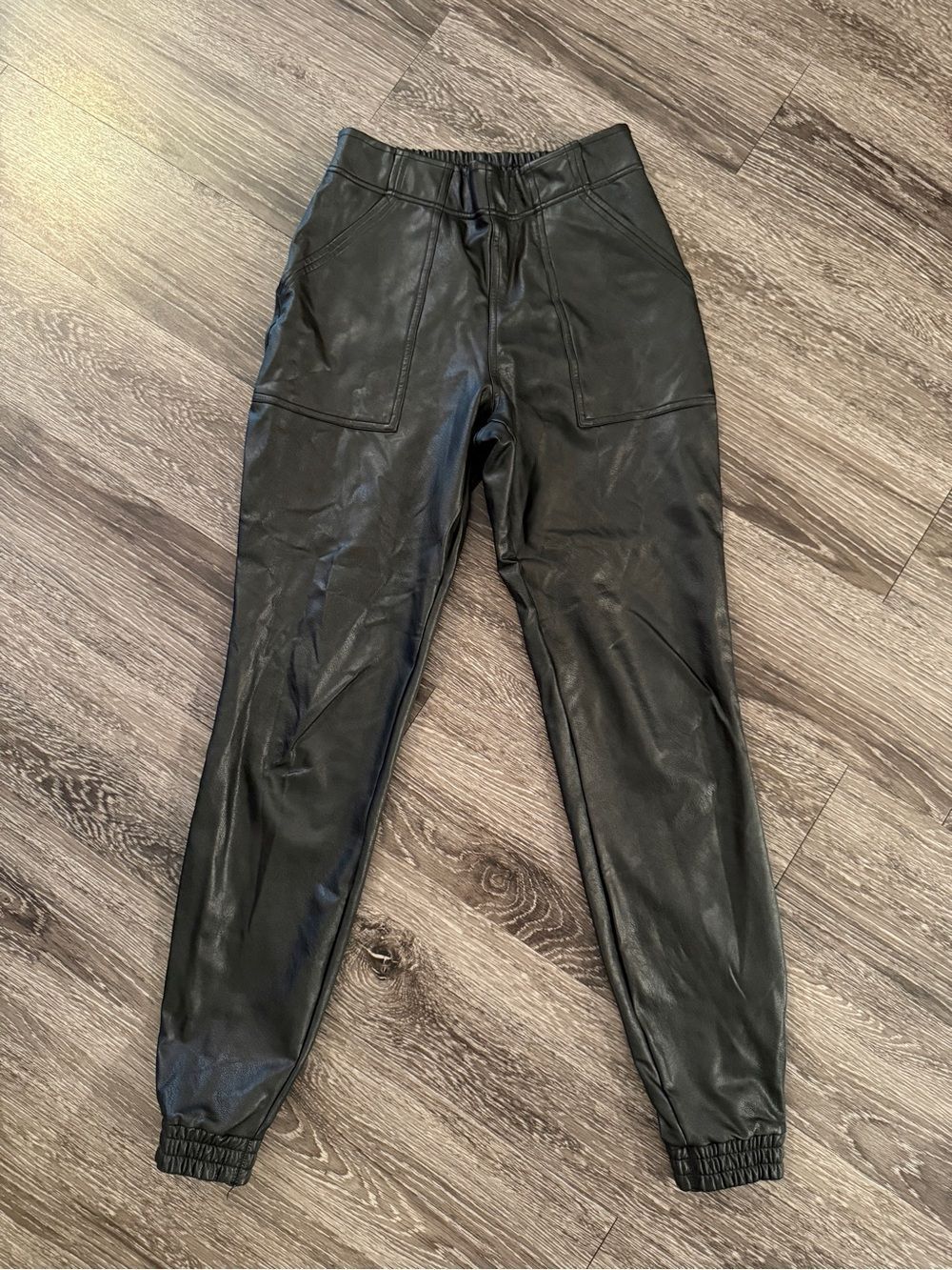 Spanx Faux Leather Joggers